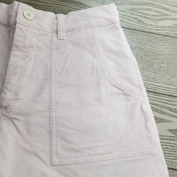 Faherty Shorts 4 Pink Organic Cotton Corduroy Patch Pocket Lightweight - Picture 2 of 10
